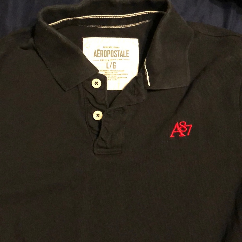 Black Polo Aeropostale
